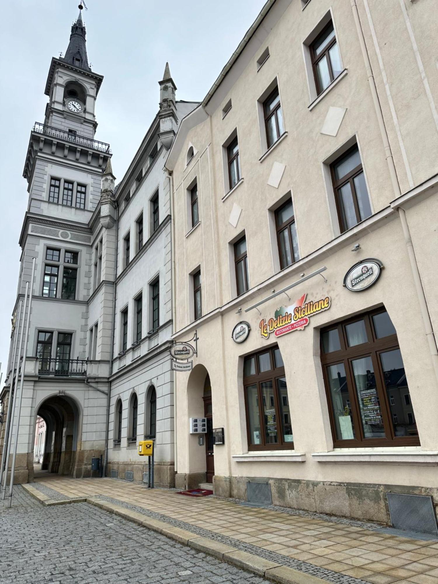 Ein Zimmer Wohnung Am Markt Oelsnitz  Екстер'єр фото