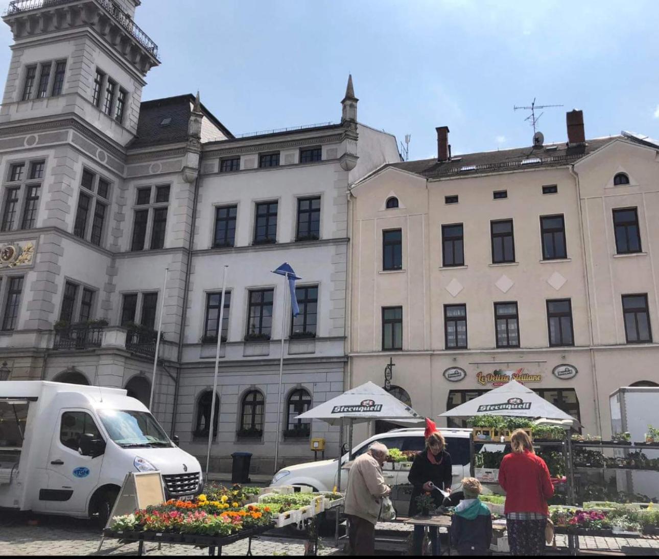 Ein Zimmer Wohnung Am Markt Oelsnitz  Екстер'єр фото